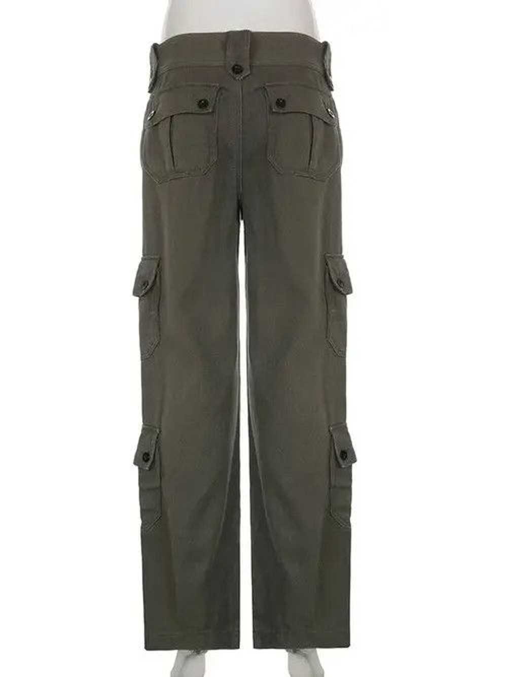 Japanese Brand × Jean Denim Pants Women Pockets S… - image 4