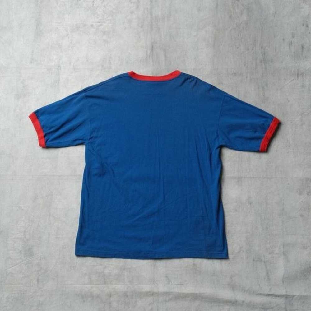Vintage 90s New York Giants Reebok Ringer T-Shirt… - image 6