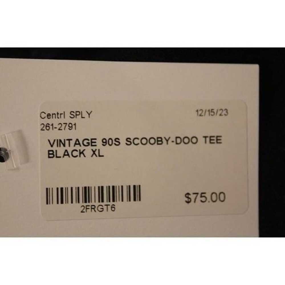 Vintage 90s Scooby-Doo Graphic Tee Shirt Black Si… - image 2