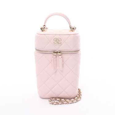 Chanel Matelasse Vanity Phone Case Chain Shoulder… - image 1