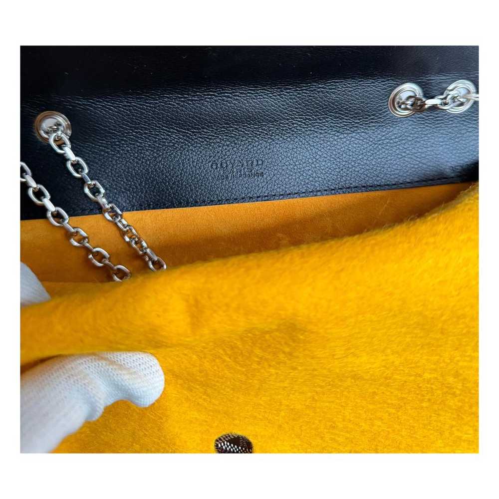 Goyard Leather clutch bag - image 10