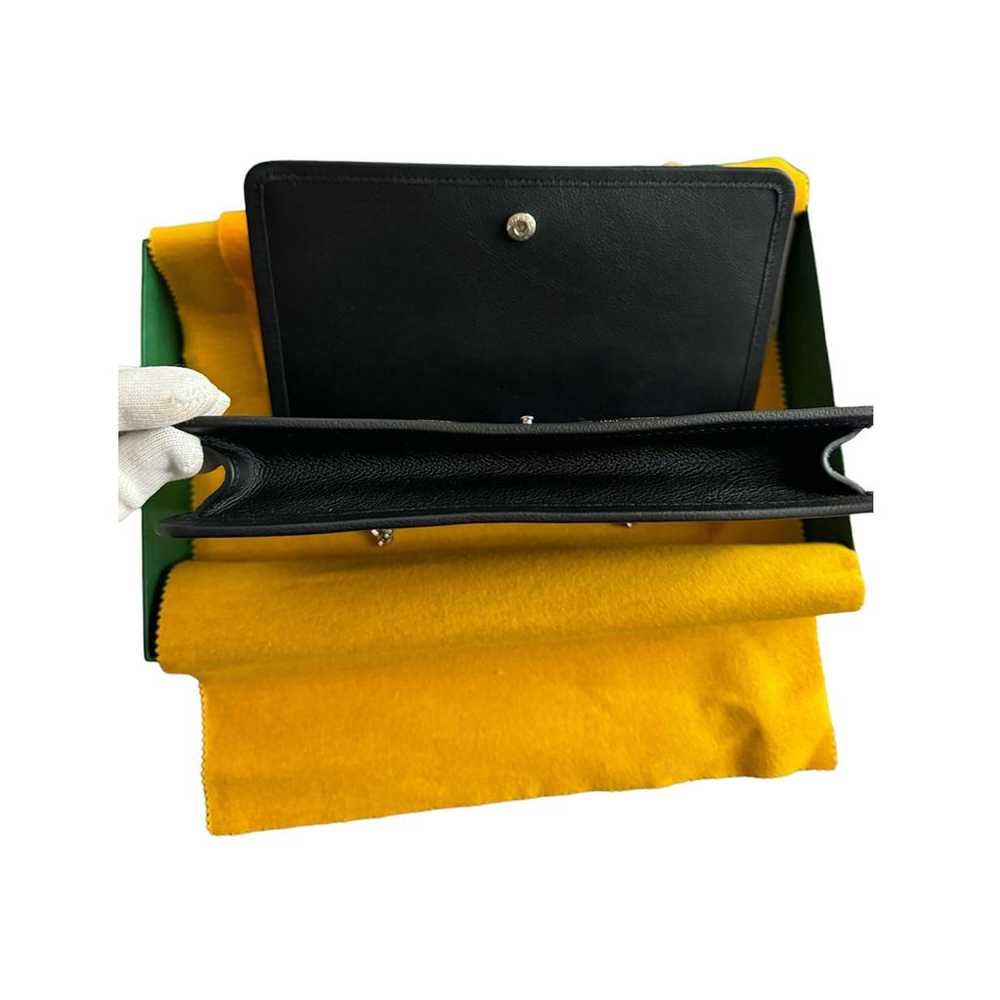 Goyard Leather clutch bag - image 7
