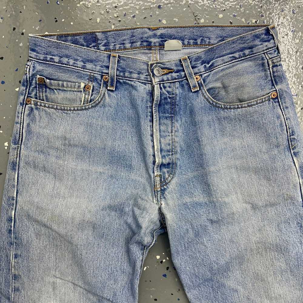 Levi’s 501 vintage made in USA light wash made in… - image 2