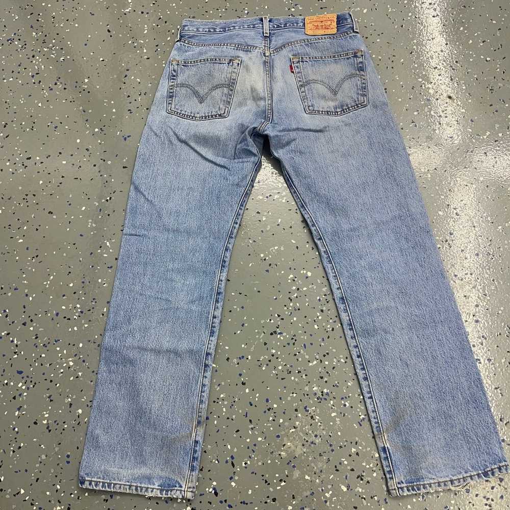 Levi’s 501 vintage made in USA light wash made in… - image 3