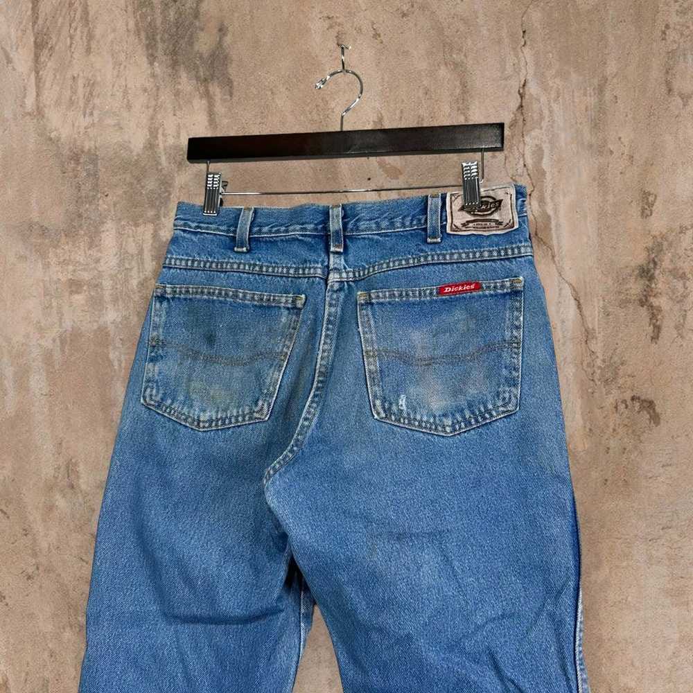 Vintage Dickies Jeans Light Wash Work Wear Denim … - image 1