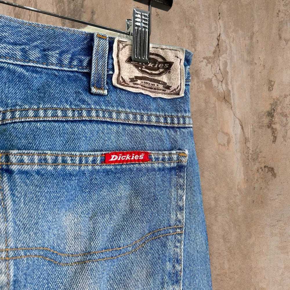 Vintage Dickies Jeans Light Wash Work Wear Denim … - image 5