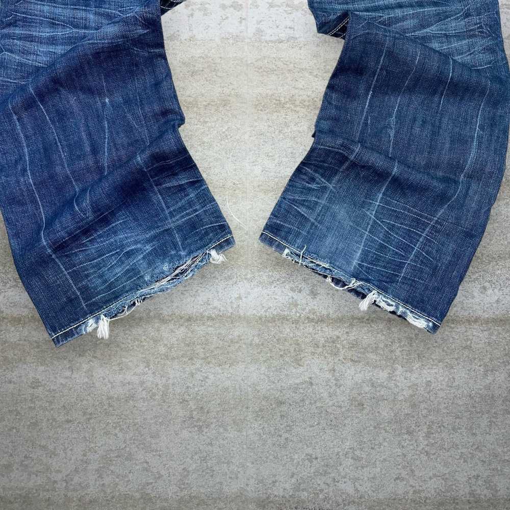 Vintage Rock Revival Jeans Flared Fit Bootcut Bel… - image 7