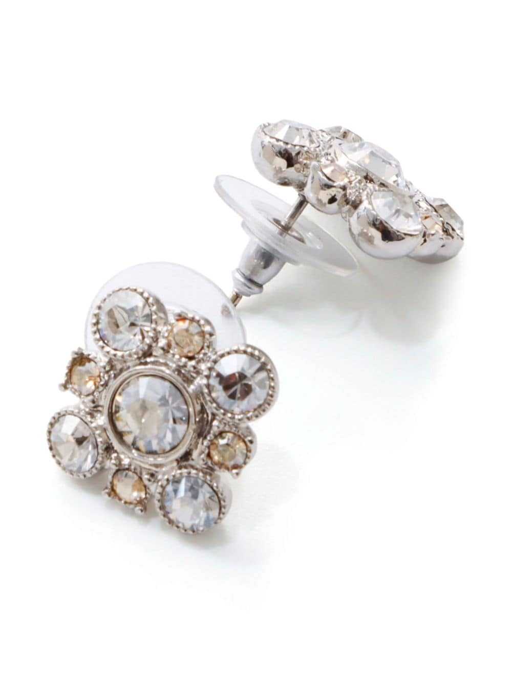 CHANEL Pre-Owned 2012 rhinestone-embellished stud… - image 2