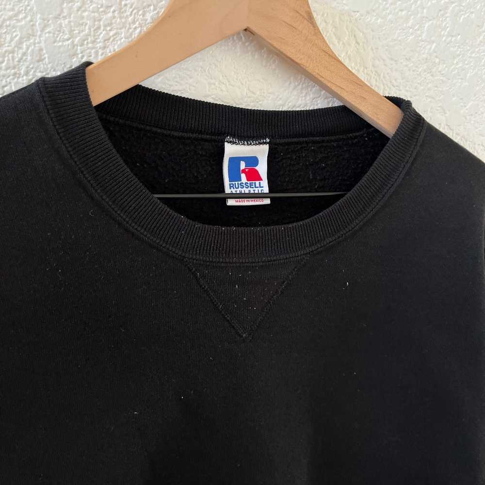 VTG Russell Athletic Blank Sweatshirt Pullover Ad… - image 5