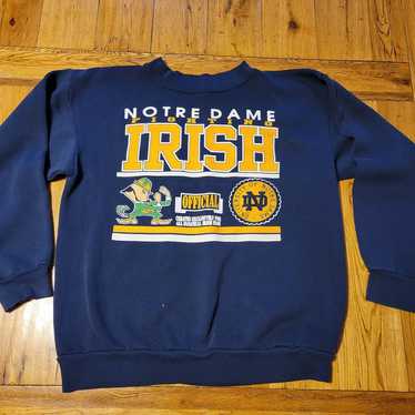 Vintage Notre Dame Sweatshirt XL Amazing tag - image 1