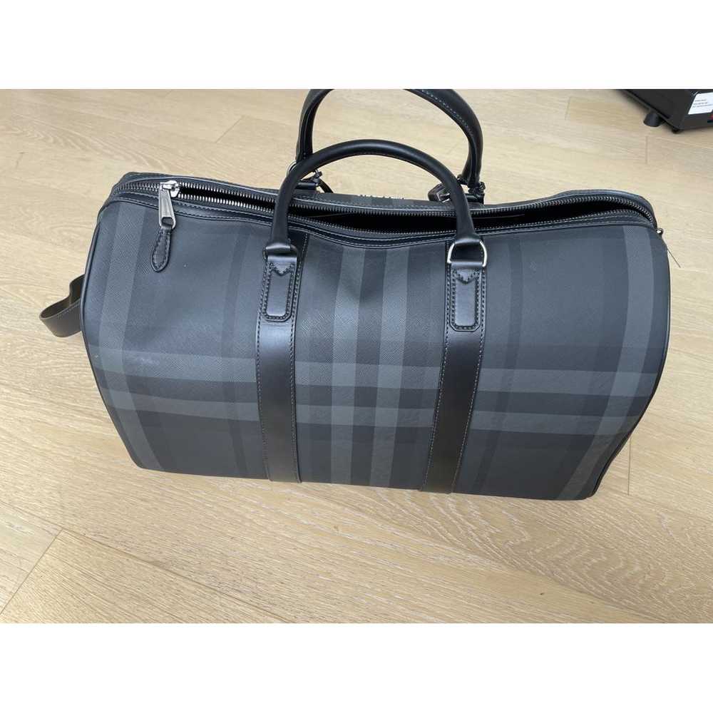 Burberry Leather travel bag - image 2