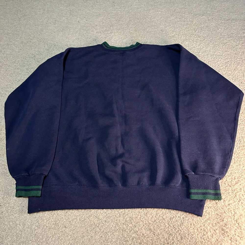 Vintage 90s Ribboned Crewneck Sweatshirt - image 6