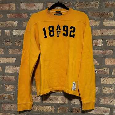 Abercrombie and Fitch Yellow long sleeve vintage … - image 1
