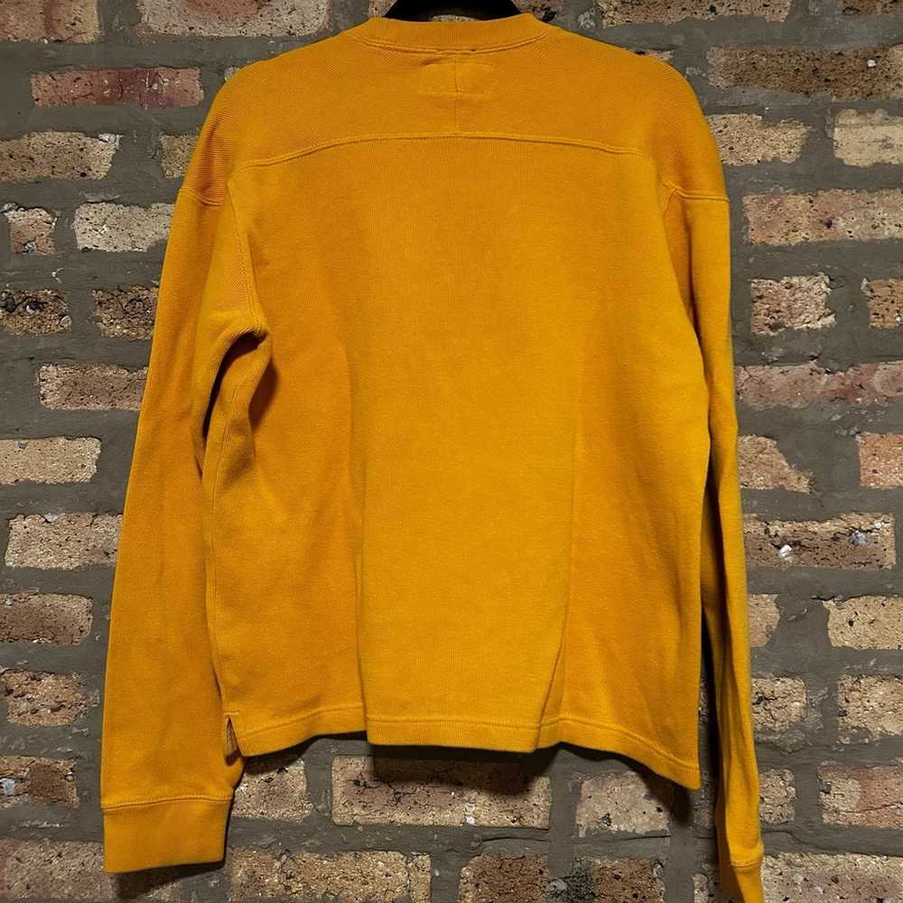 Abercrombie and Fitch Yellow long sleeve vintage … - image 4