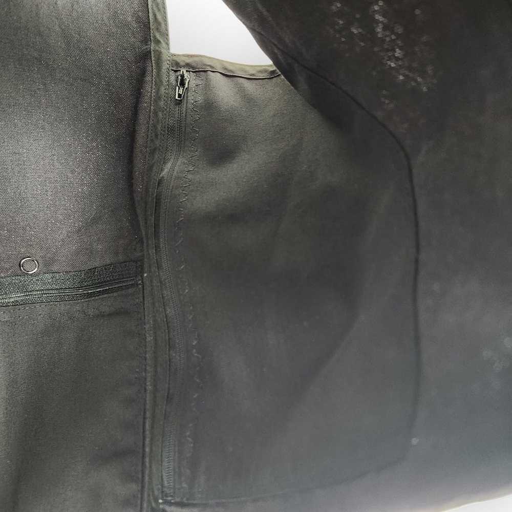 Vintage Handmade Retro Black Utility Vest XS - image 11