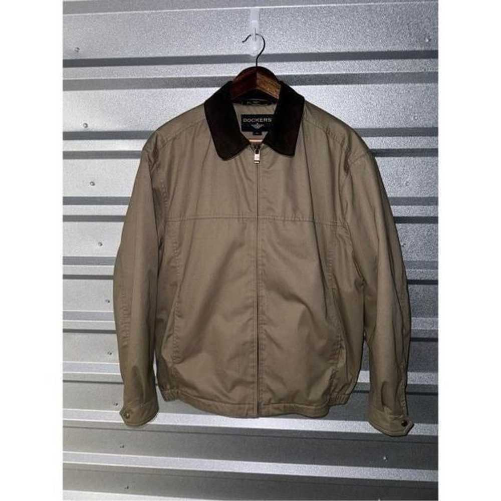Tan Dickies Blanket Lined Suede Leather Collar Bl… - image 1