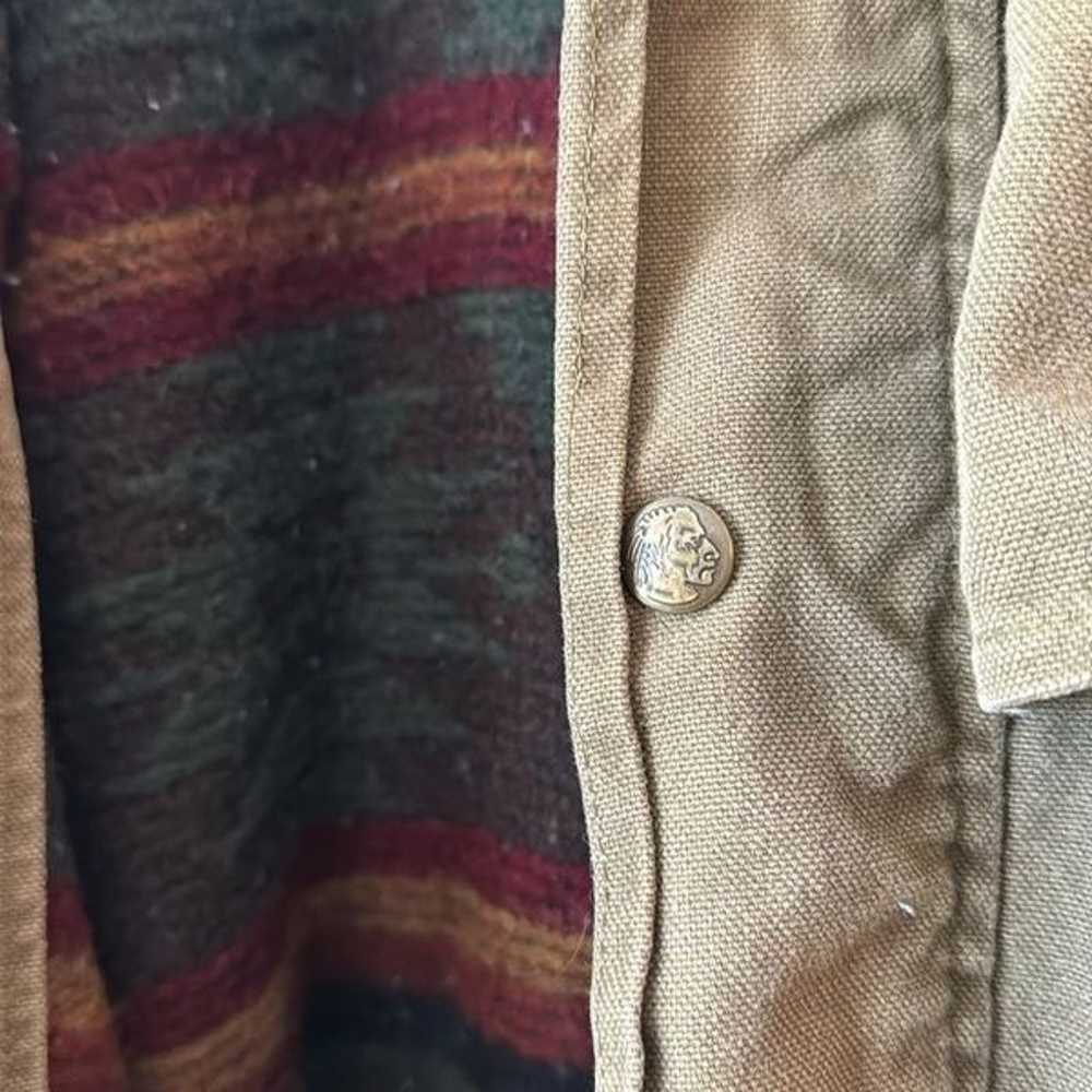 Vintage Woolrich Long Wool Coat Size Large - image 7