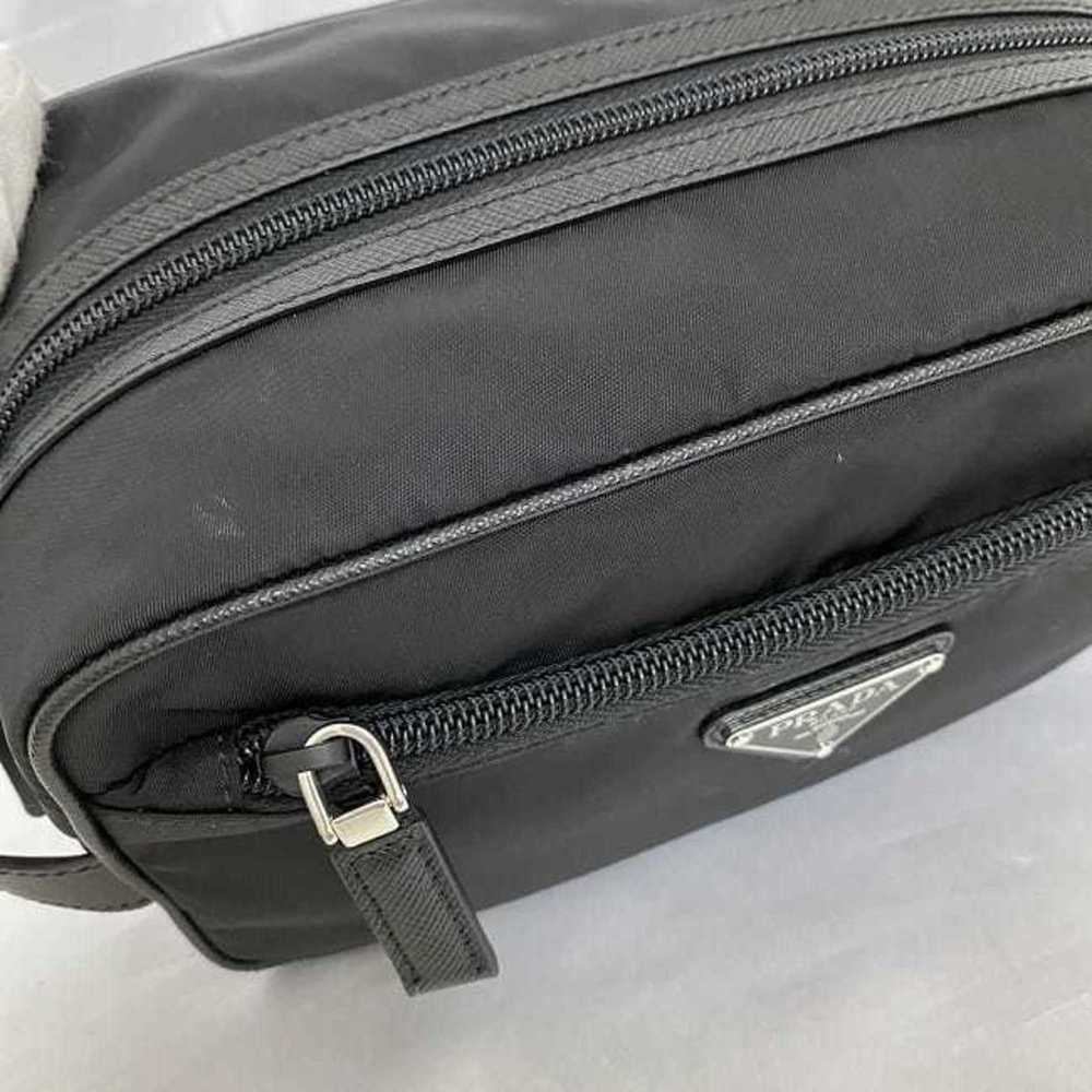 Prada Prada Second Bag Black Tessuto 2NA819 f-201… - image 8