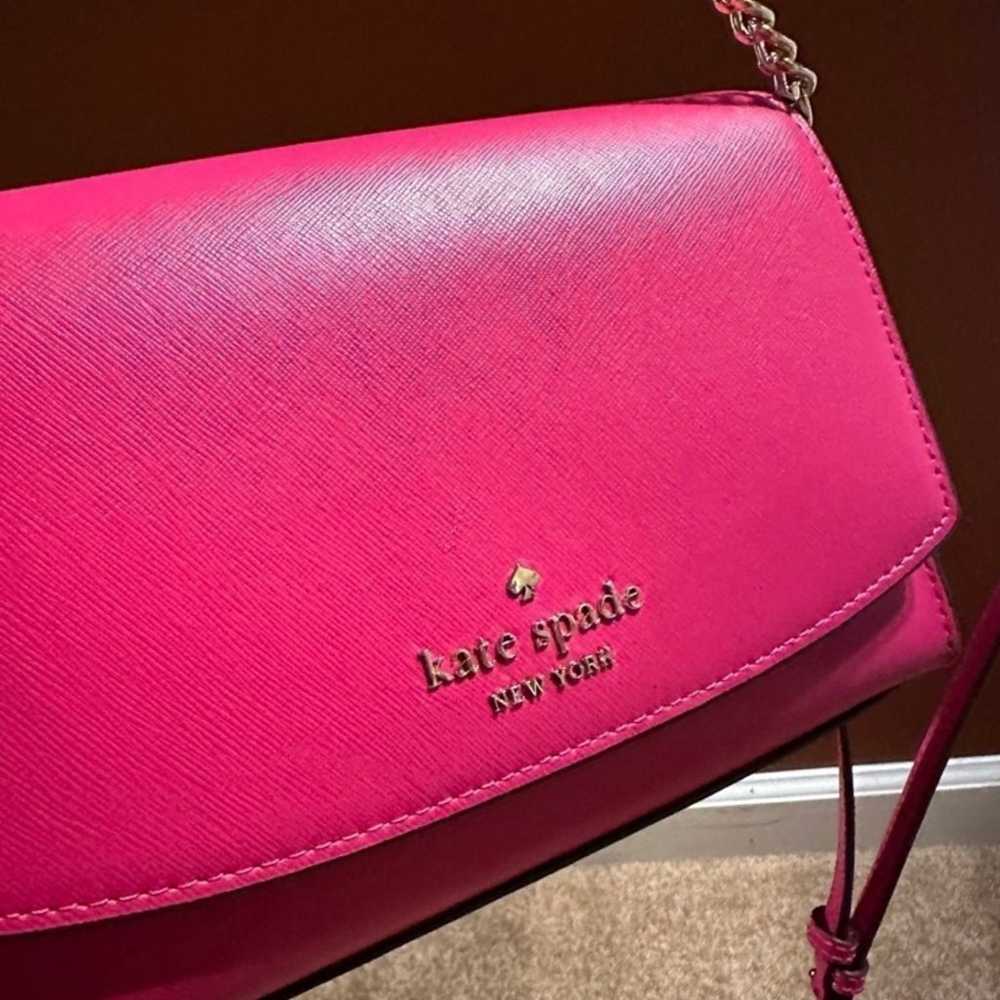 Kate Spade Pink Crossbody Bag - image 2