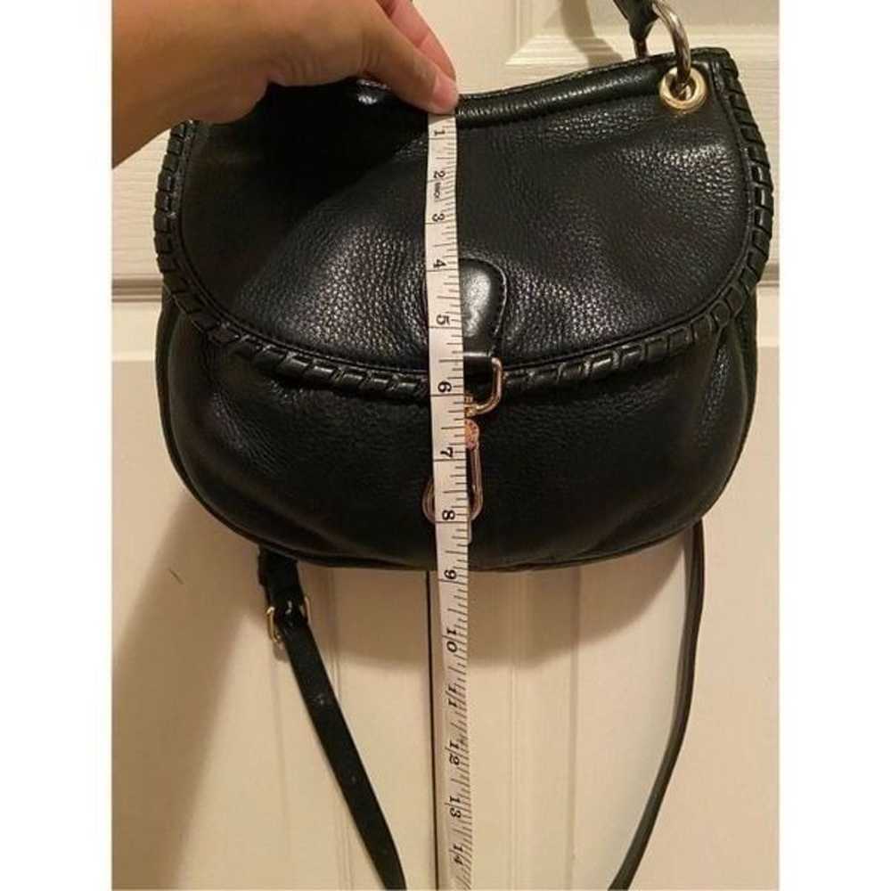 Michael Kors black leather handbag - image 11