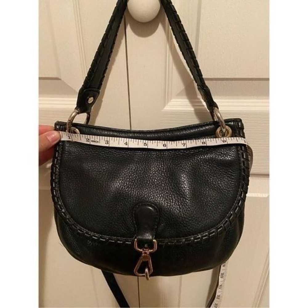 Michael Kors black leather handbag - image 12