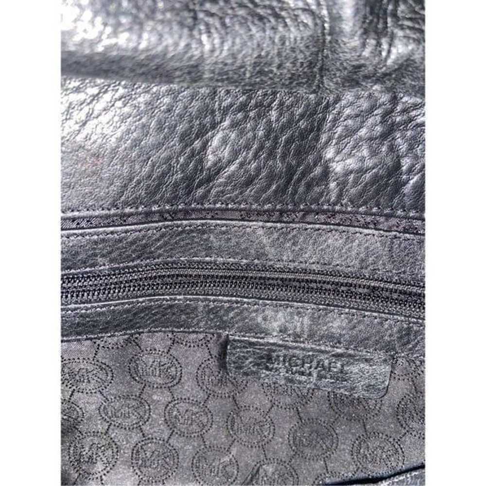 Michael Kors black leather handbag - image 4