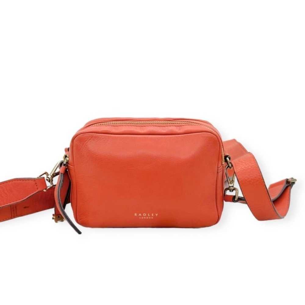 Radley London Alba Place Flame Red Leather Mini C… - image 3