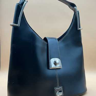 A Very Rare Vintage DOONEY & BOURKE BLACK LEATHER… - image 1