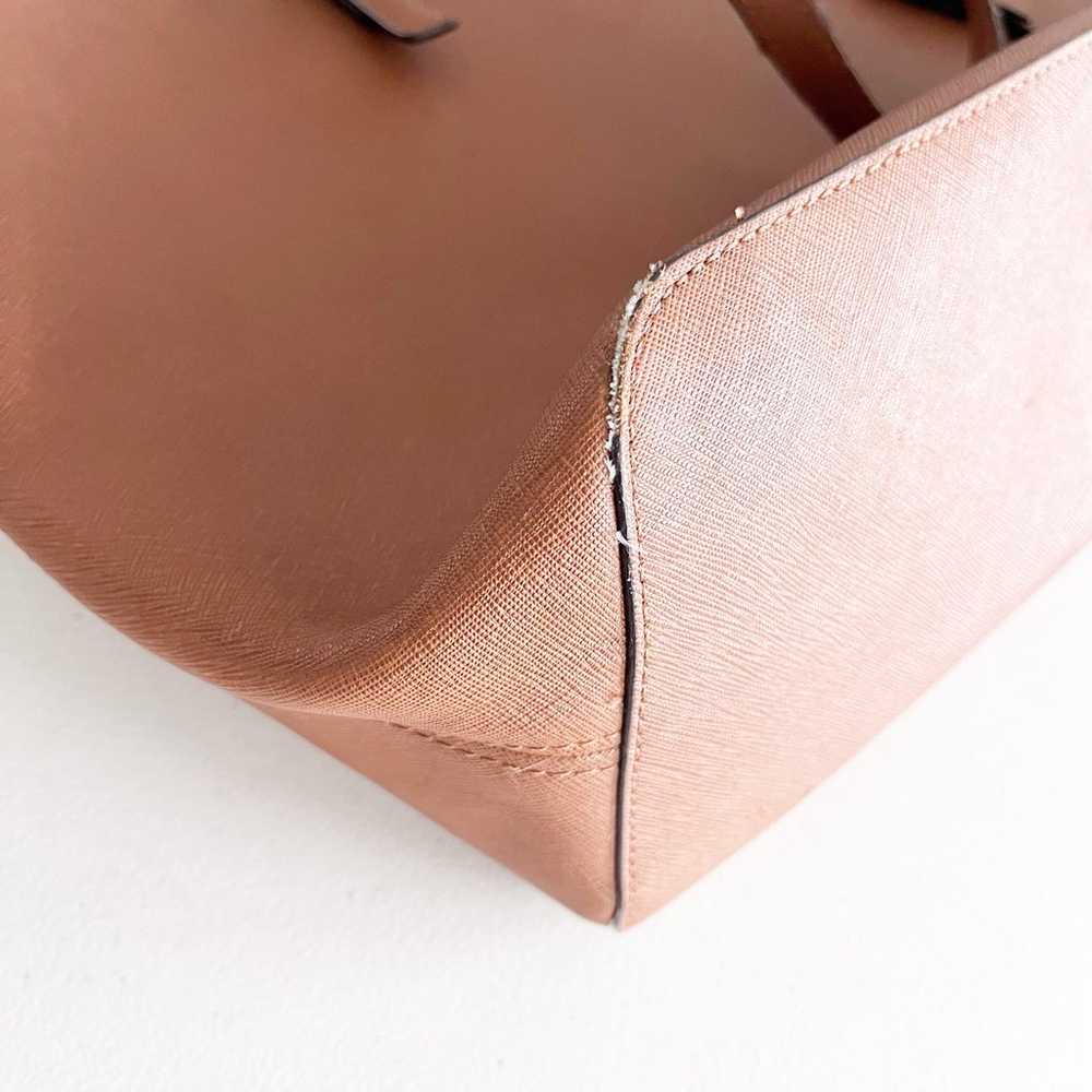 Michael Kors Brown Saffiano Leather Tote Shoulder… - image 9