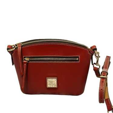 Dooney and Bourke Domed Crossbody Red