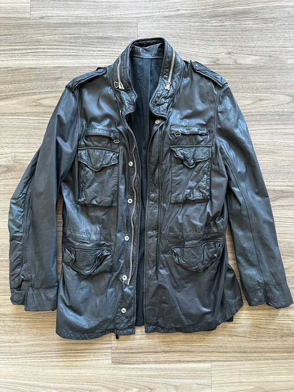 Balmain 🚨Decarnin Balmain Leather M65 Field Jack… - image 2