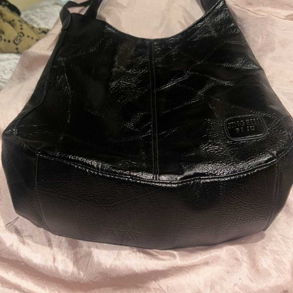 Authentic Jing Pin Vintage Black Shoulder Bag - image 4