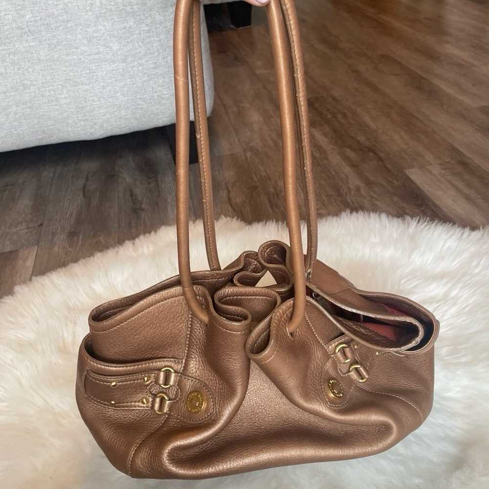 COLE HAAN Gold Leather Purse✨ - image 1