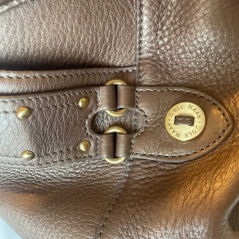 COLE HAAN Gold Leather Purse✨ - image 4