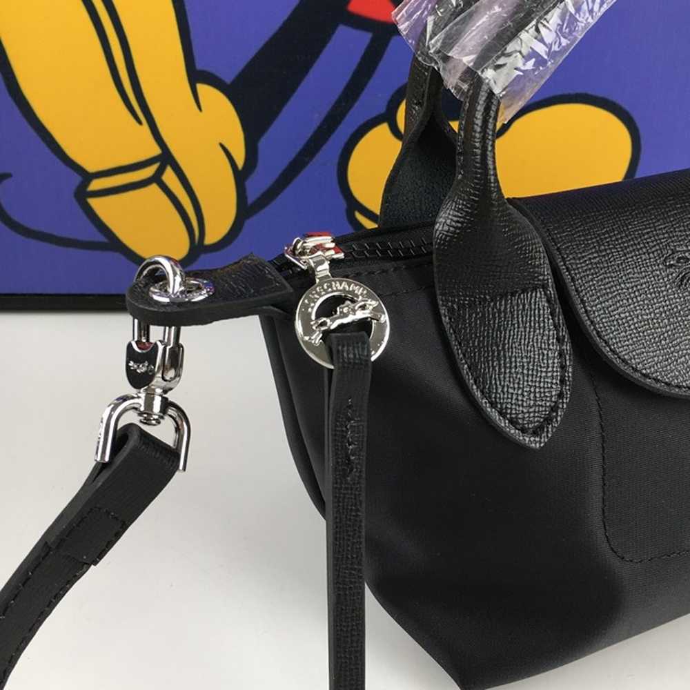 Longchamp Le Pliage Neo Top Handle Bag XS Black N… - image 3
