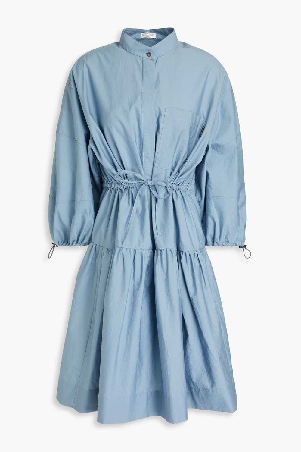 Brunello Cucinelli o1w1db10524 Dress in Pastel Bl… - image 1
