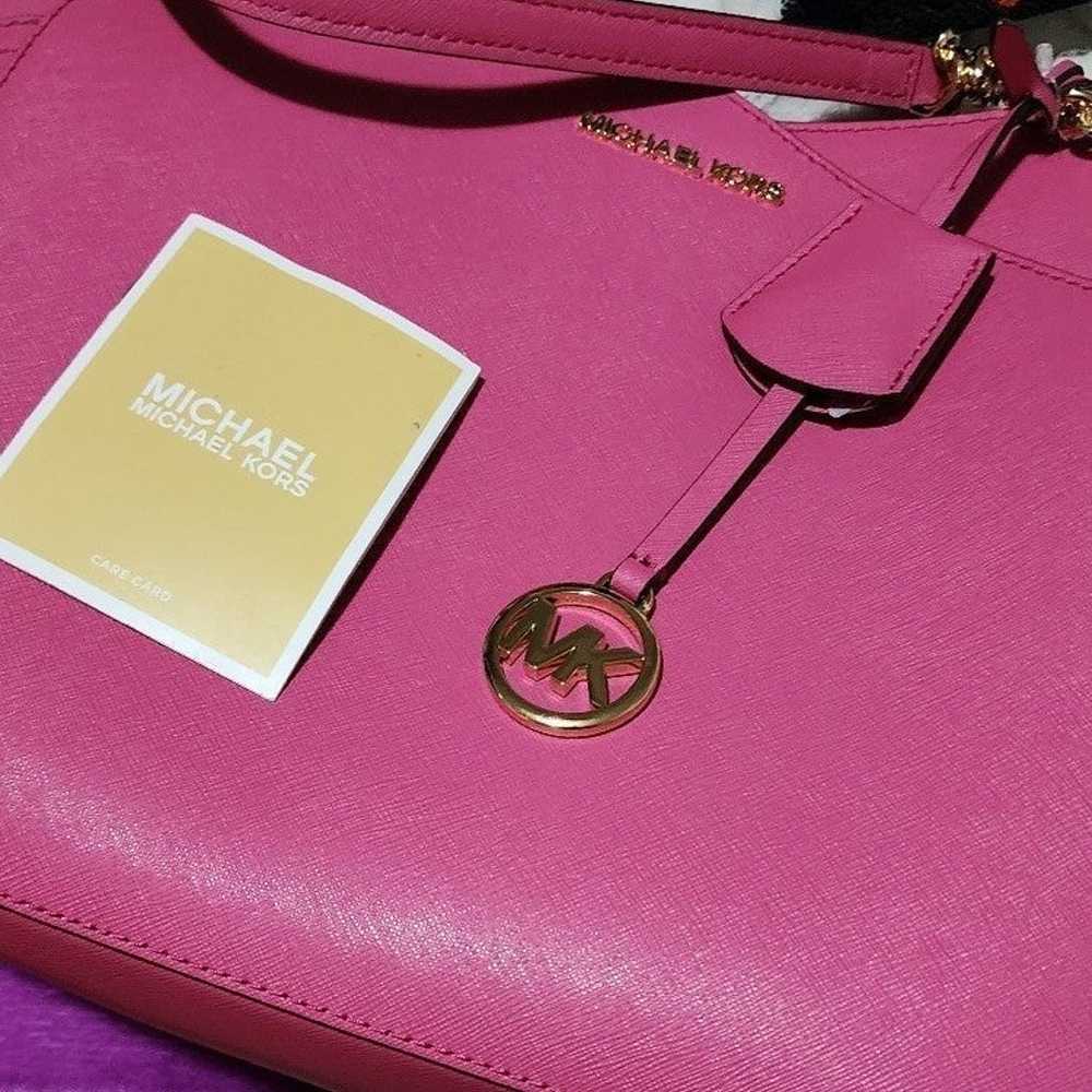 Michael Kors Jet Set purse in pink - image 11