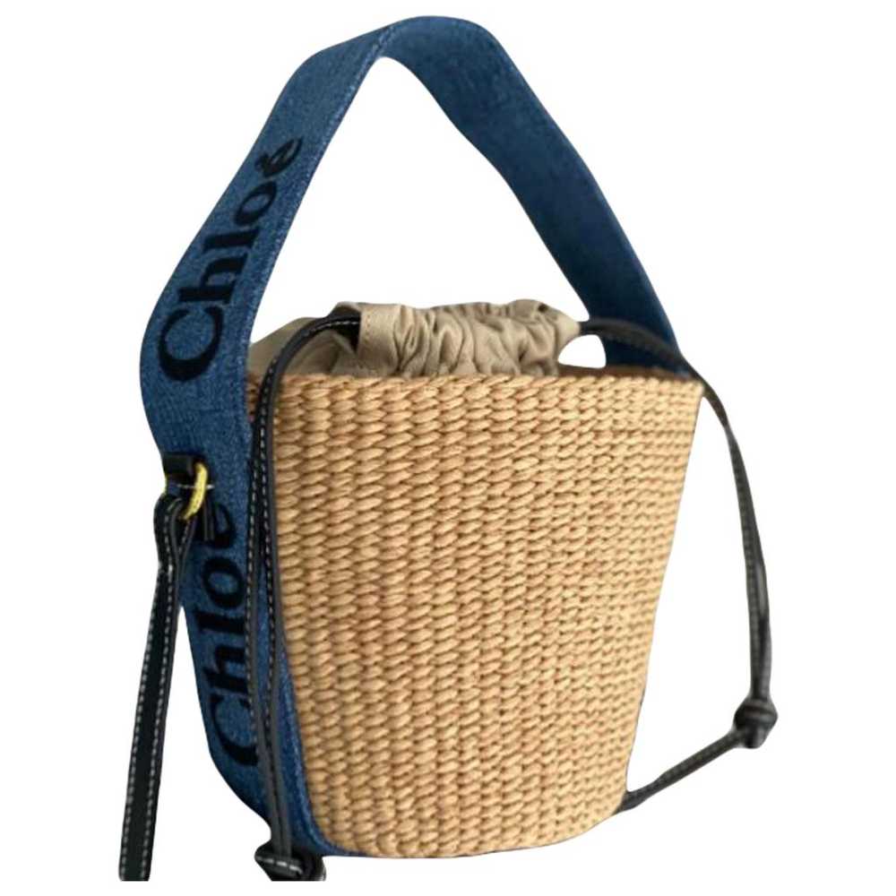 Chloé Woody Basket wool handbag - image 1