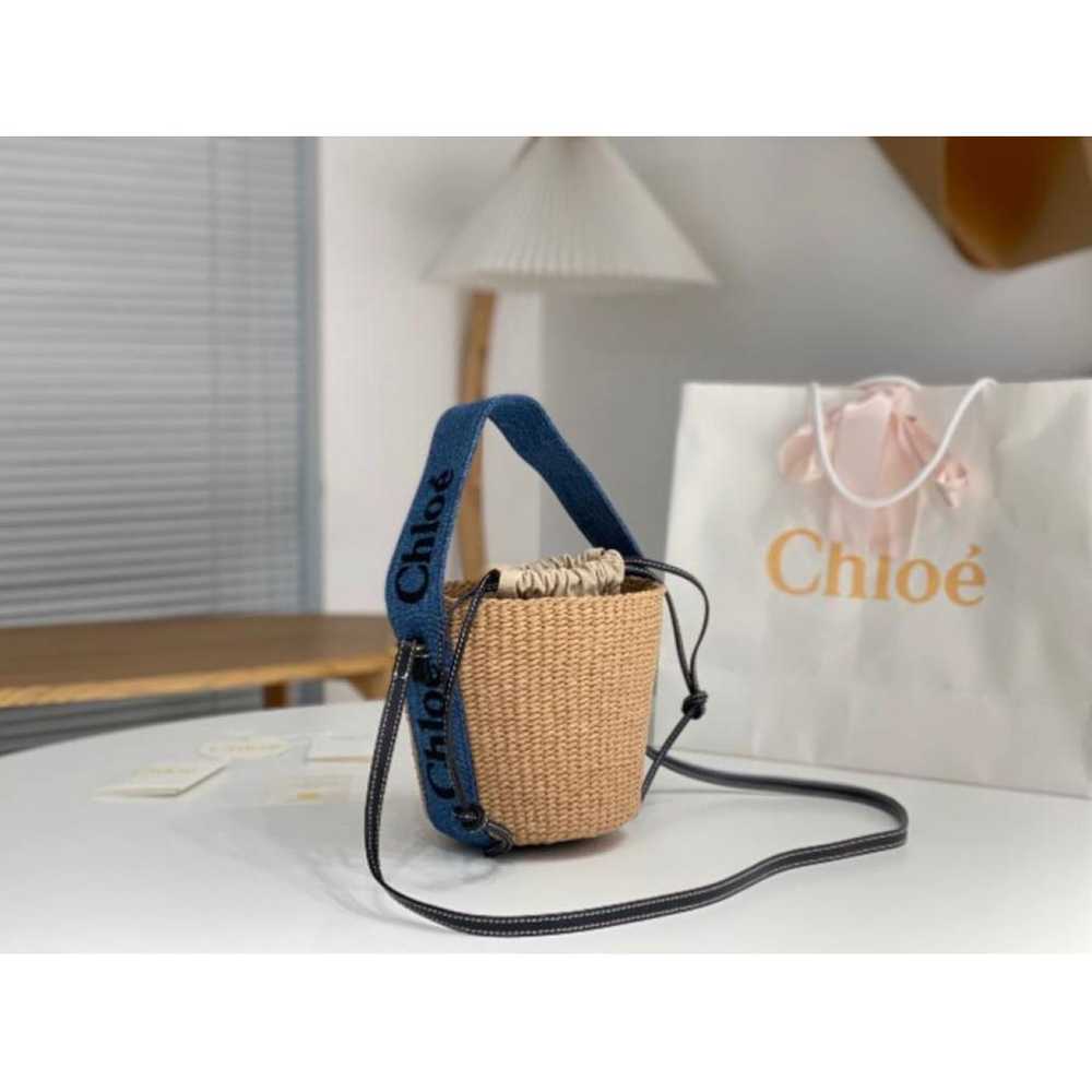 Chloé Woody Basket wool handbag - image 2