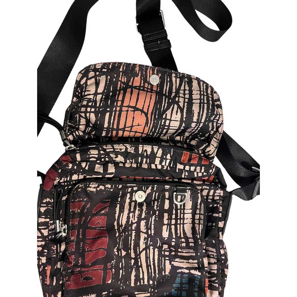 Tumi Modern Patterned Fabric Crossbody Bag Messen… - image 4