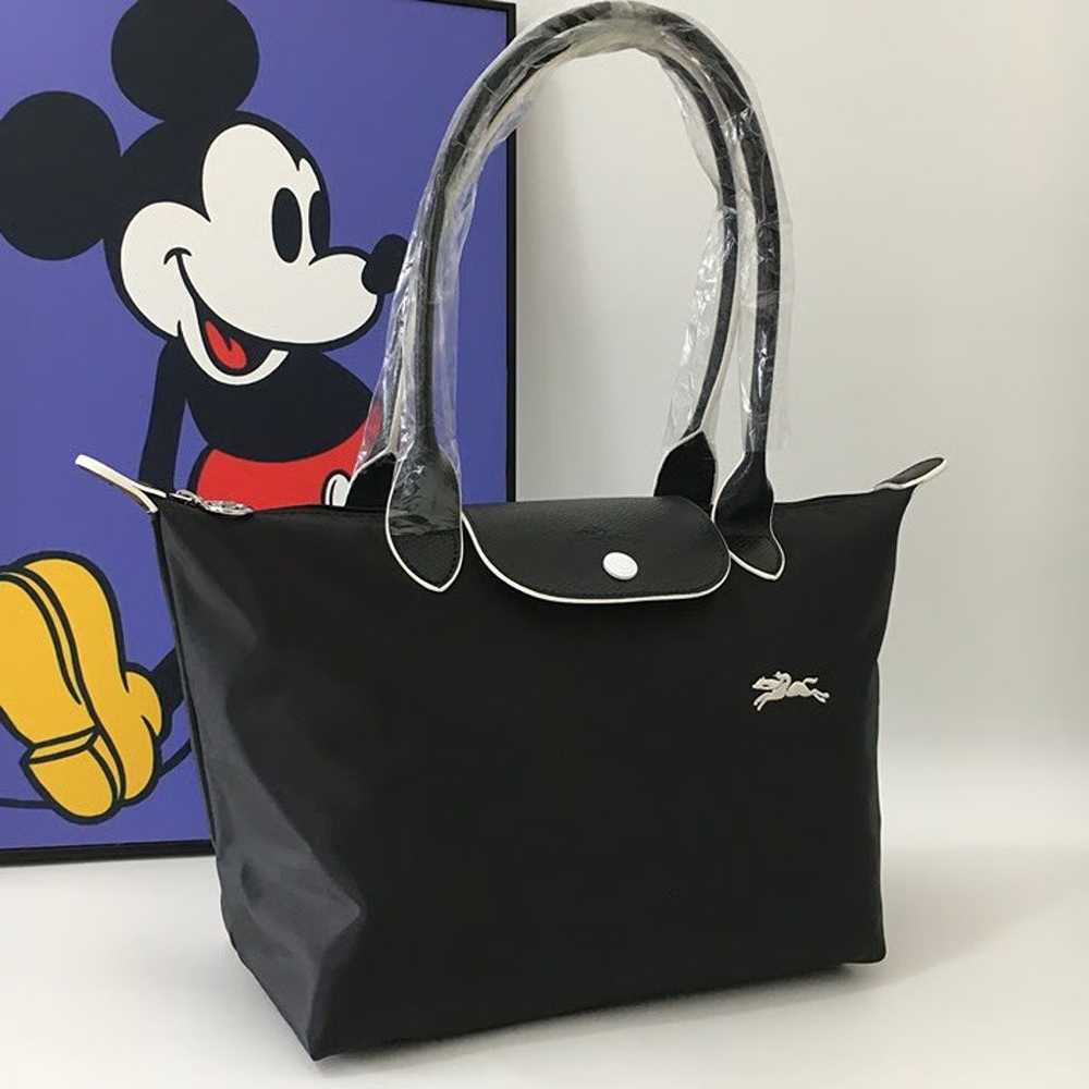 New Longchamp Le Pliage Handbag Black M - image 3
