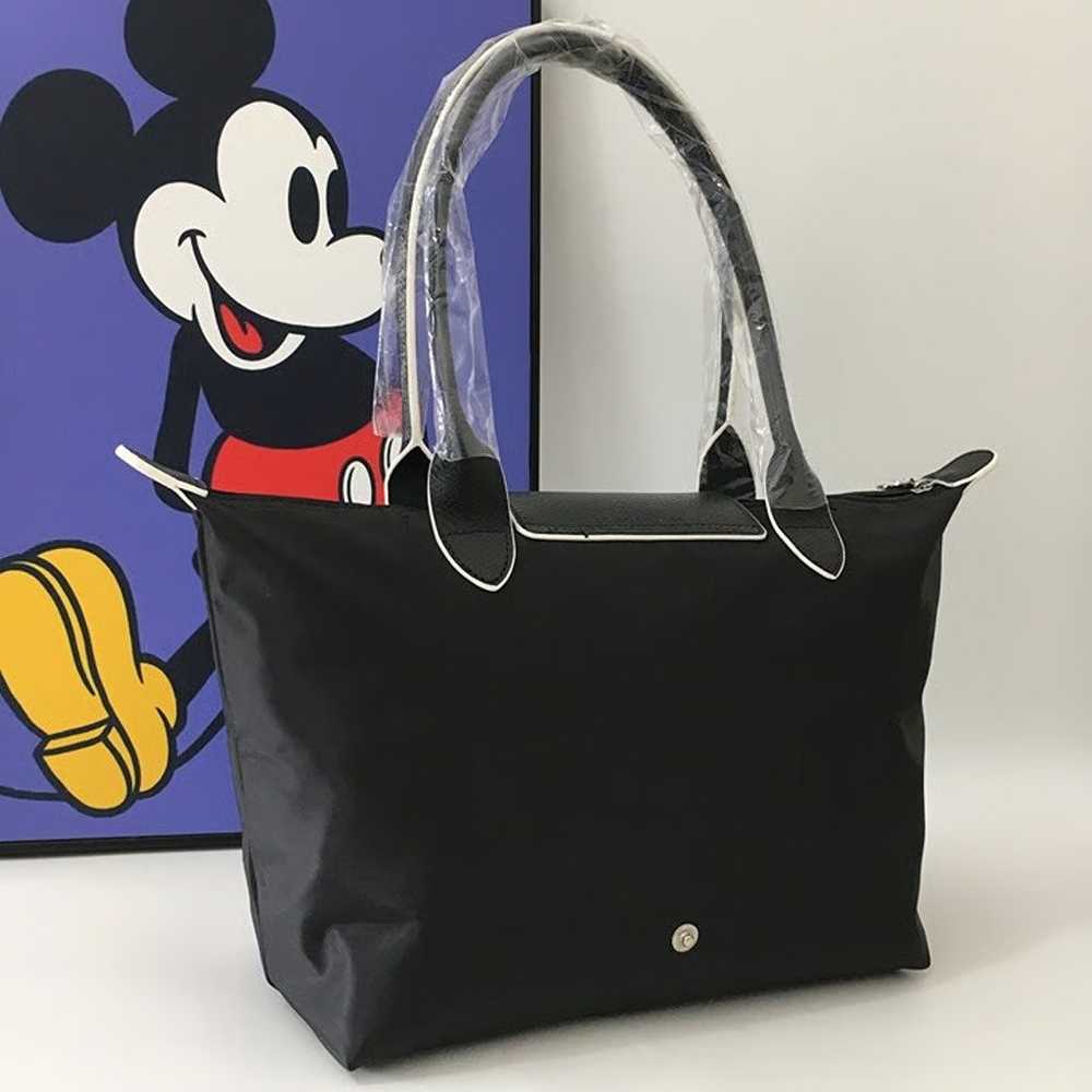 New Longchamp Le Pliage Handbag Black M - image 4