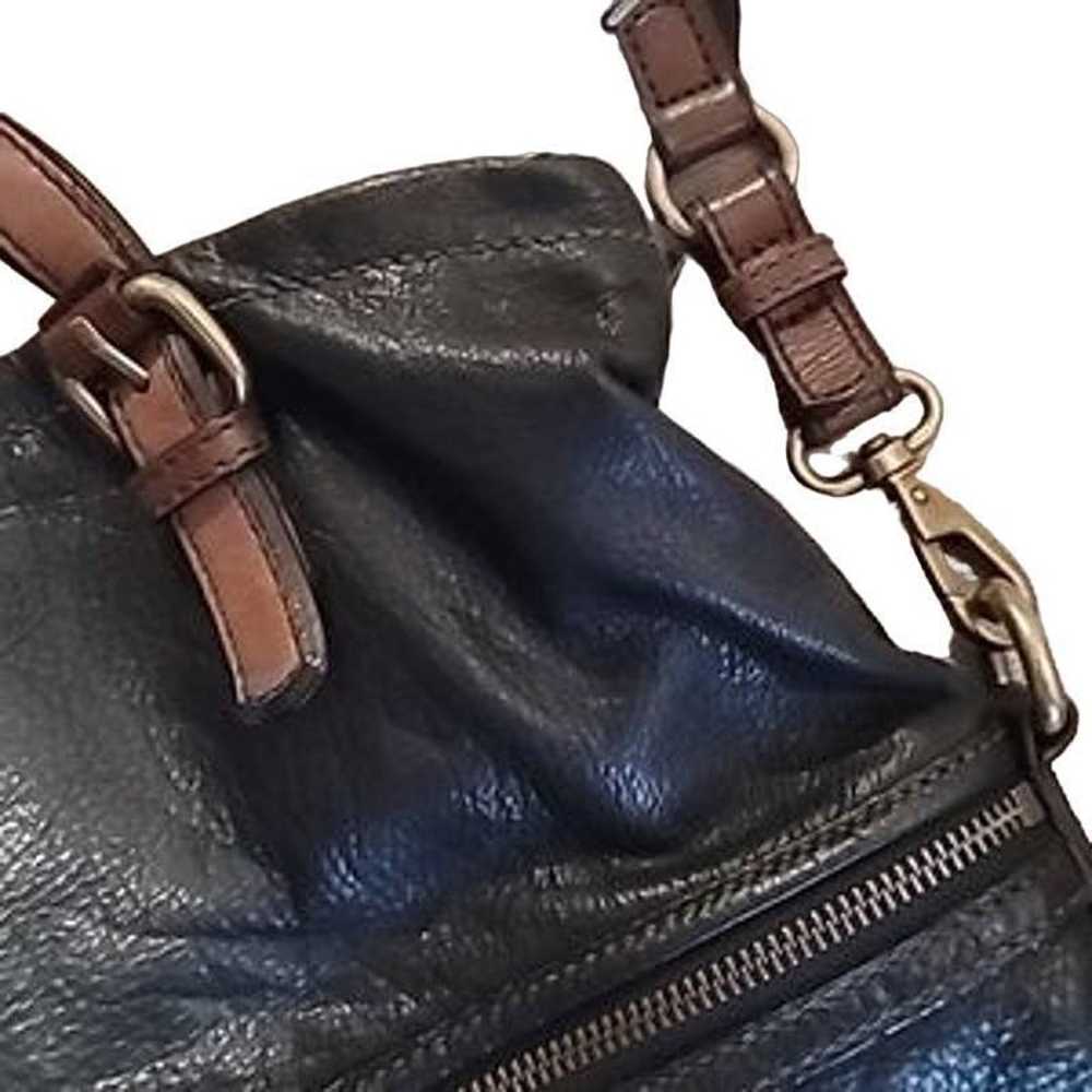 FOSSIL Hobo/Crossbody Leather Handbag Vintage - image 2
