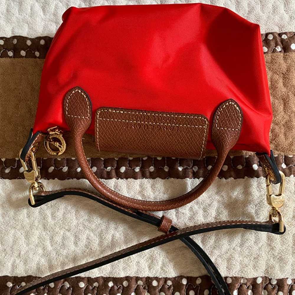 Longchamp LE PLIAGE Handbag Pouch with handle - R… - image 3