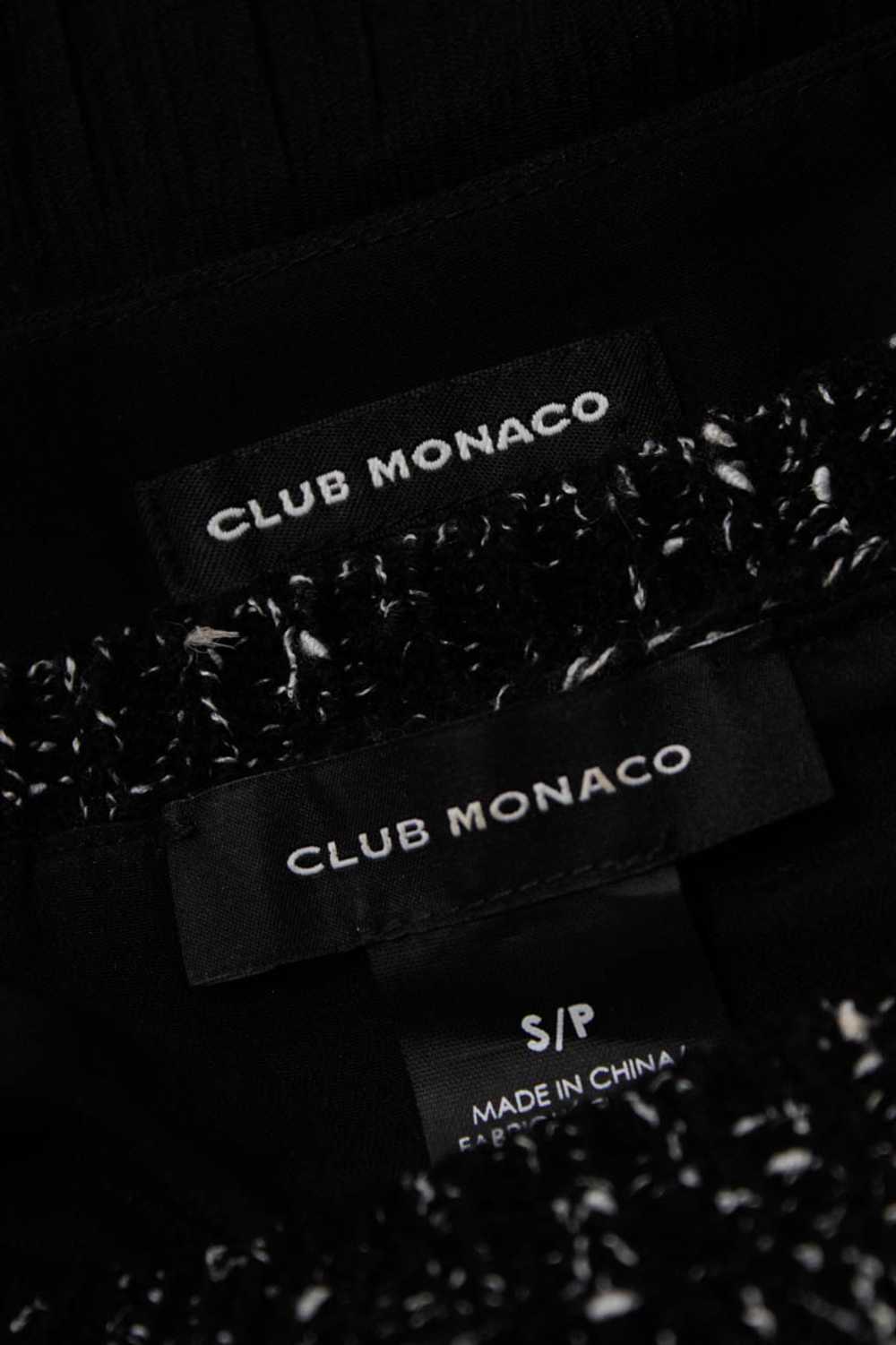 Club Monaco Women's Blouse Pullover Sweater Black… - image 3