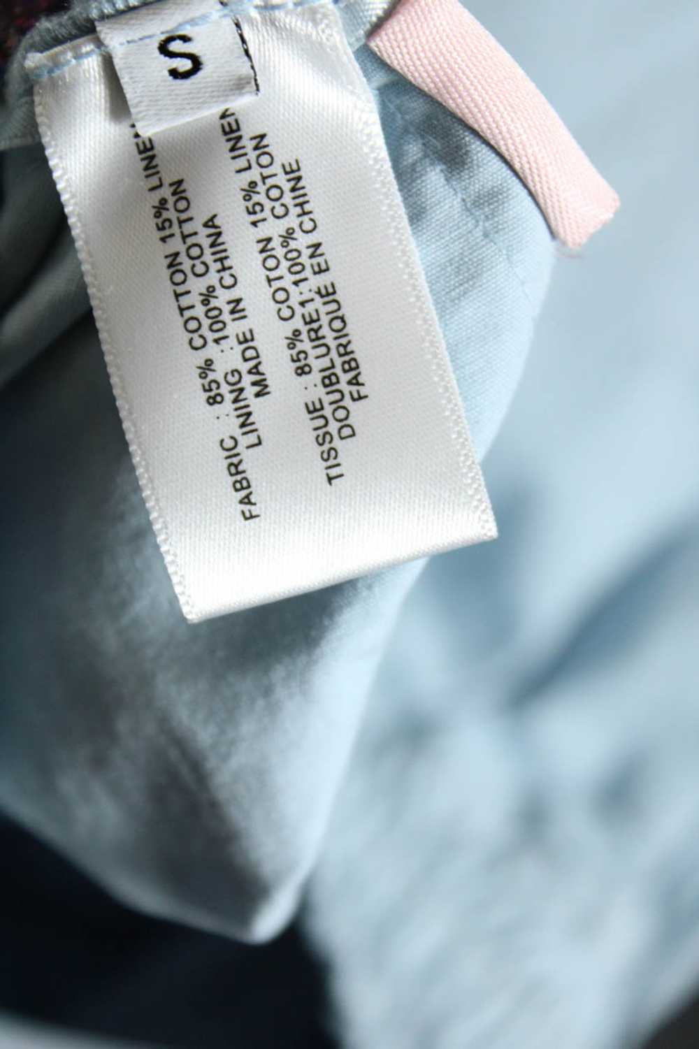 Proenza Schouler White Label Womens Blue Linen Be… - image 4