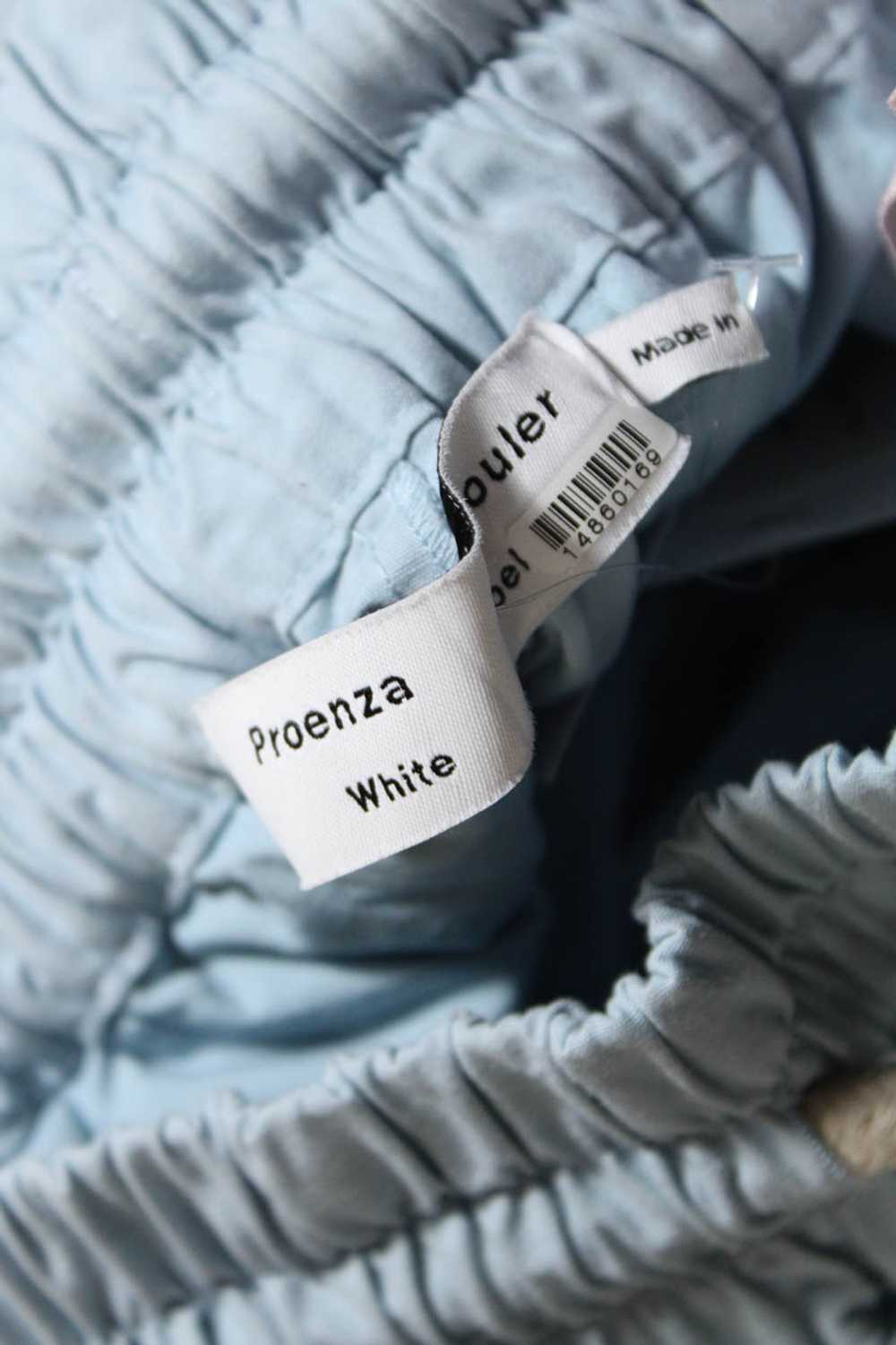 Proenza Schouler White Label Womens Blue Linen Be… - image 6
