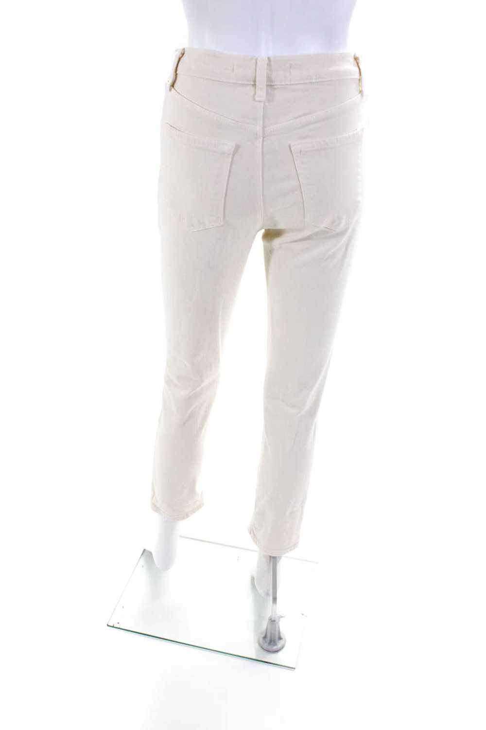 J BRAND Womens Cream Ruby High Rise Crop Jeans Si… - image 3