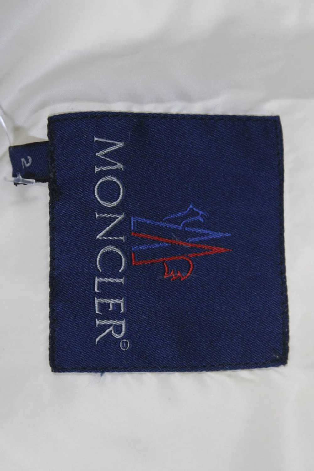 Moncler Womens Stripe Zipped Long Sleeve Hooded Q… - image 4