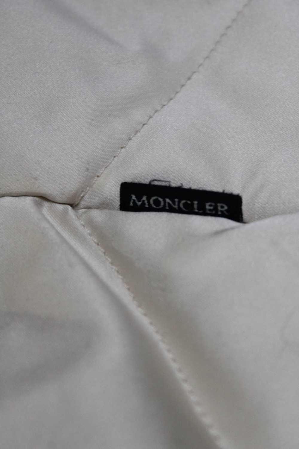 Moncler Womens Stripe Zipped Long Sleeve Hooded Q… - image 9